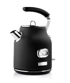 Westinghouse Waterkoker Retro Collections - 2200 W - Liquorice Black - 1.7 Liter - WKWKH148BK