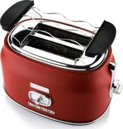 Westinghouse Retro Waterkoker + Broodrooster 2 Sleuven + Blender - Rood -Westinghouse 1143x1200