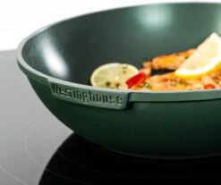 Westinghouse Pannenset Performance (Wokpan + Grillpan) ø 28 Cm - Groen - Inductie En Alle Andere Warmtebronnen 15 Westinghouse Pannenset Performance (Wokpan + Grillpan) ø 28 Cm - Groen - Inductie En Alle Andere Warmtebronnen -Westinghouse 1200x1006