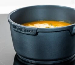 Westinghouse Pannenset Performance (Koekenpan ø 24 En 28 Cm + Steelpan ø 18 Cm) - Blauw - Inductie En Alle Andere Warmtebronnen -Westinghouse 1200x1040