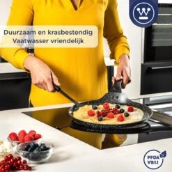 Westinghouse Black Marble - Pannenkoekenpan Inductie - Ø 28 Cm - Zwart Marmer -Westinghouse 1200x1200 1