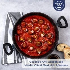 Westinghouse Hapjespan Inductie - Ø 32 Cm - Zwart Marmer - Met Deksel 15 Westinghouse Hapjespan Inductie - Ø 32 Cm - Zwart Marmer - Met Deksel -Westinghouse 1200x1200 87