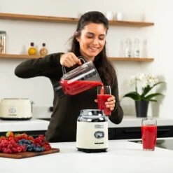 Westinghouse Retro Waterkoker + Broodrooster 4 Sleuven + Blender - Wit 17 Westinghouse Retro Waterkoker + Broodrooster 4 Sleuven + Blender - Wit -Westinghouse 1200x1200 174