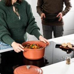 Westinghouse Pannenset Performance (Braadpan + Hapjespan) ø 28 Cm - Rood - Inductie En Alle Andere Warmtebronnen -Westinghouse 1200x1200 28