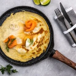 Westinghouse Pannenkoekpannenset Marble Wood - ø 26 En 28 Cm - Inductie En Alle Andere Warmtebronnen -Westinghouse 1200x1200 91