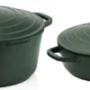 Westinghouse Pannenset Performance (Braadpan + Hapjespan) ø 28 Cm - Groen - Inductie En Alle Andere Warmtebronnen