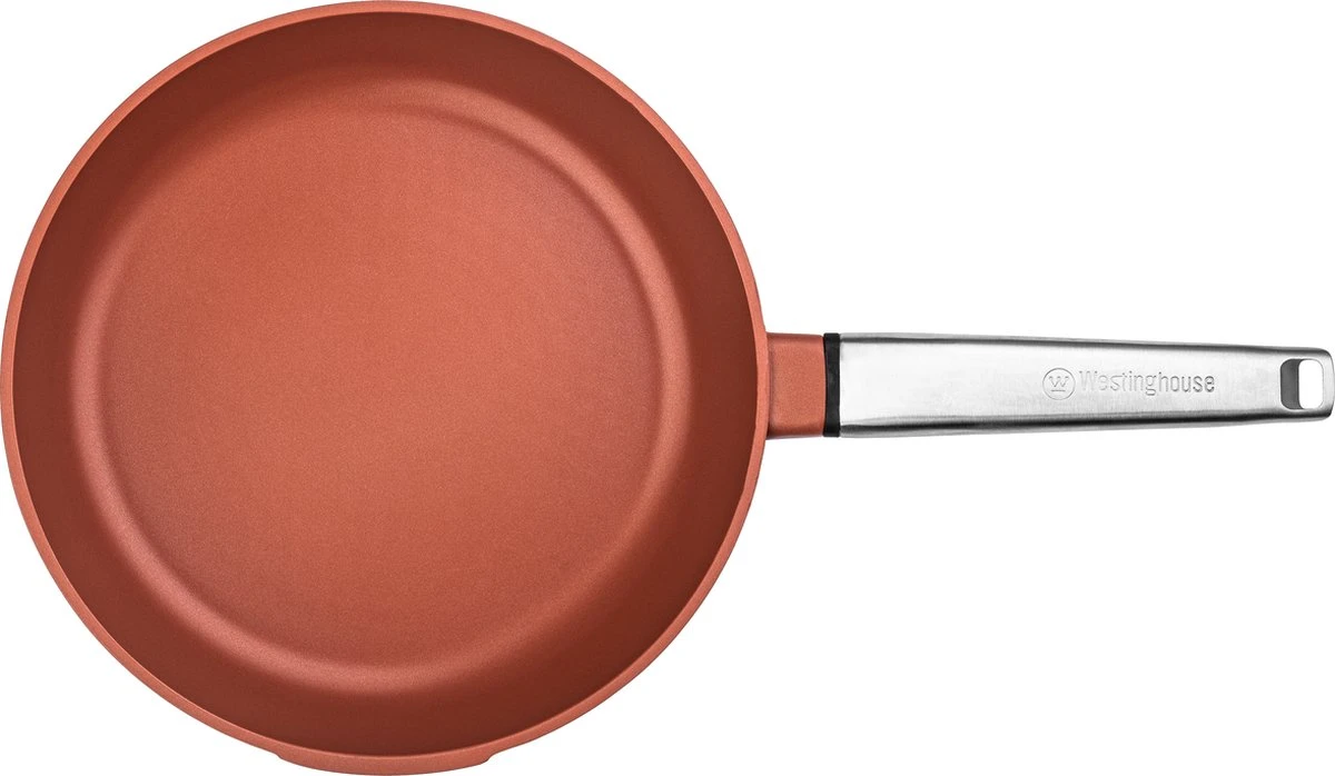 Westinghouse Performance Series - Koekenpan Inductie 28cm - Oven Geschikt - Rood - Geschikt Voor Alle Warmtebronnen 2 Westinghouse Performance Series - Koekenpan Inductie 28cm - Oven Geschikt - Rood - Geschikt Voor Alle Warmtebronnen - Afbeelding 2