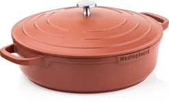Westinghouse Pannenset Performance (Braadpan + Hapjespan) ø 28 Cm - Rood - Inductie En Alle Andere Warmtebronnen -Westinghouse 1200x731