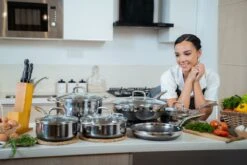 Westinghouse Pannenset Black Signature (Koekenpan ø 20 En 24 Cm + Steelpan ø 20 Cm) - Inductie En Alle Andere Warmtebronnen -Westinghouse 1200x800 28