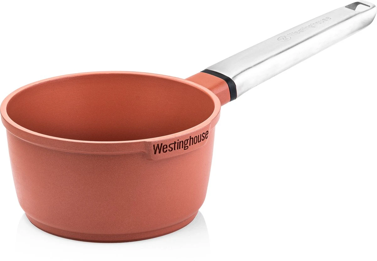 Westinghouse Pannenset Performance (Koekenpan ø 24 En 28 Cm + Steelpan ø 18 Cm) - Rood - Inductie En Alle Andere Warmtebronnen 6 Westinghouse Pannenset Performance (Koekenpan ø 24 En 28 Cm + Steelpan ø 18 Cm) - Rood - Inductie En Alle Andere Warmtebronnen - Afbeelding 6