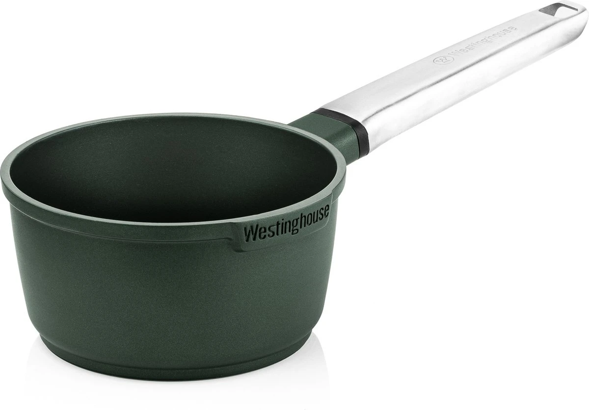 Westinghouse Pannenset Performance (Koekenpan ø 24 En 28 Cm + Steelpan ø 18 Cm) - Groen - Inductie En Alle Andere Warmtebronnen 6 Westinghouse Pannenset Performance (Koekenpan ø 24 En 28 Cm + Steelpan ø 18 Cm) - Groen - Inductie En Alle Andere Warmtebronnen - Afbeelding 6