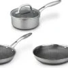 Westinghouse Pannenset Black Signature (Koekenpan ø 20 En 24 Cm + Steelpan ø 20 Cm) - Inductie En Alle Andere Warmtebronnen