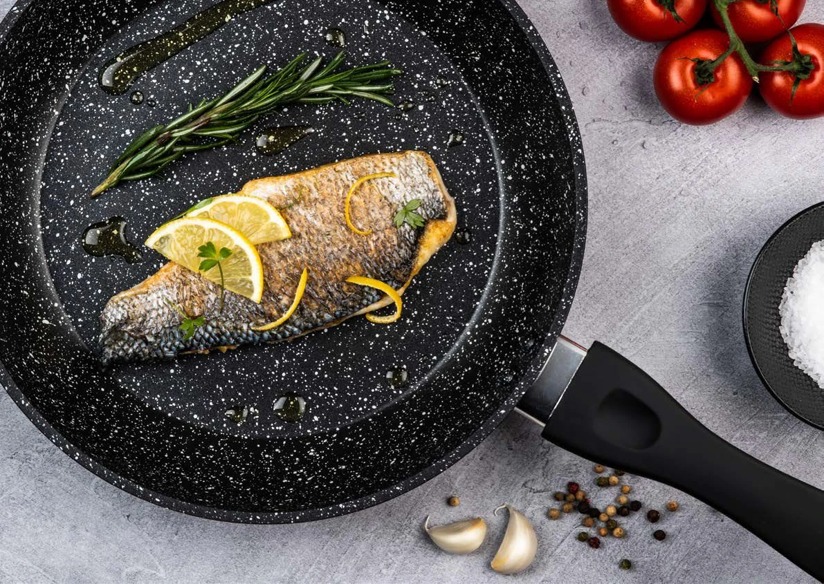 Westinghouse Koekenpan Marble - ø 28 Cm - Standaard Anti-aanbaklaag 3 Westinghouse Koekenpan Marble - ø 28 Cm - Standaard Anti-aanbaklaag - Afbeelding 3