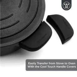 Westinghouse Hapjespan Performance - Blissful Black - ø 28 Cm / 4.1 Liter - Standaard Anti-aanbaklaag -Westinghouse WCCC0095L28BK 5