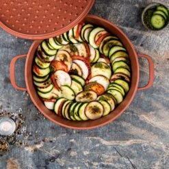 Westinghouse Hapjespan Performance - Rebel Red - ø 28 Cm / 4.1 Liter - Standaard Anti-aanbaklaag -Westinghouse WCCC0095L28OR 12