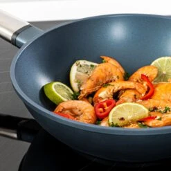 Westinghouse Wokpan Performance - Bravery Blue - ø 28 Cm - Standaard Anti-aanbaklaag -Westinghouse WCCW0095028BL 14