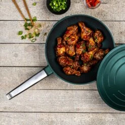 Westinghouse Wokpan Performance - Gracious Green - ø 28 Cm - Standaard Anti-aanbaklaag -Westinghouse WCCW0095028SG 14 1