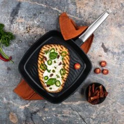 Westinghouse Grillpan Performance - Blissful Black - 28 X 28 Cm - Standaard Anti-aanbaklaag -Westinghouse WCFP0095G28BK 9