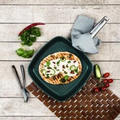 Westinghouse Grillpan Performance - Gracious Green - 28 X 28 Cm - Standaard Anti-aanbaklaag -Westinghouse WCFP0095G28SG 8