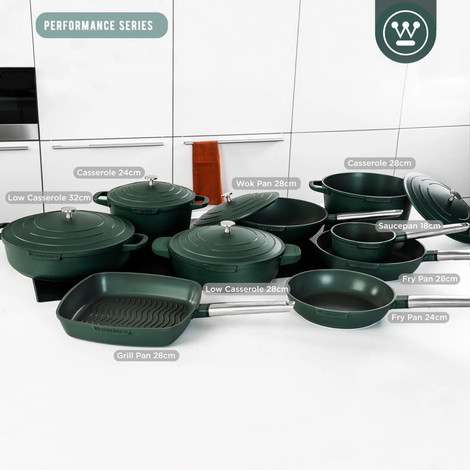 Westinghouse Steelpan Performance - Gracious Green - ø 18 Cm / 1.9 Liter 5 Westinghouse Steelpan Performance - Gracious Green - ø 18 Cm / 1.9 Liter - Afbeelding 5