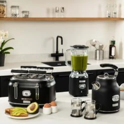 Westinghouse Blender Retro Collections - Liquorice Black - 1.5 Liter - WKBE221BK 13 Westinghouse Blender Retro Collections - Liquorice Black - 1.5 Liter - WKBE221BK -Westinghouse WKBE221BK Retro Table Blender 5
