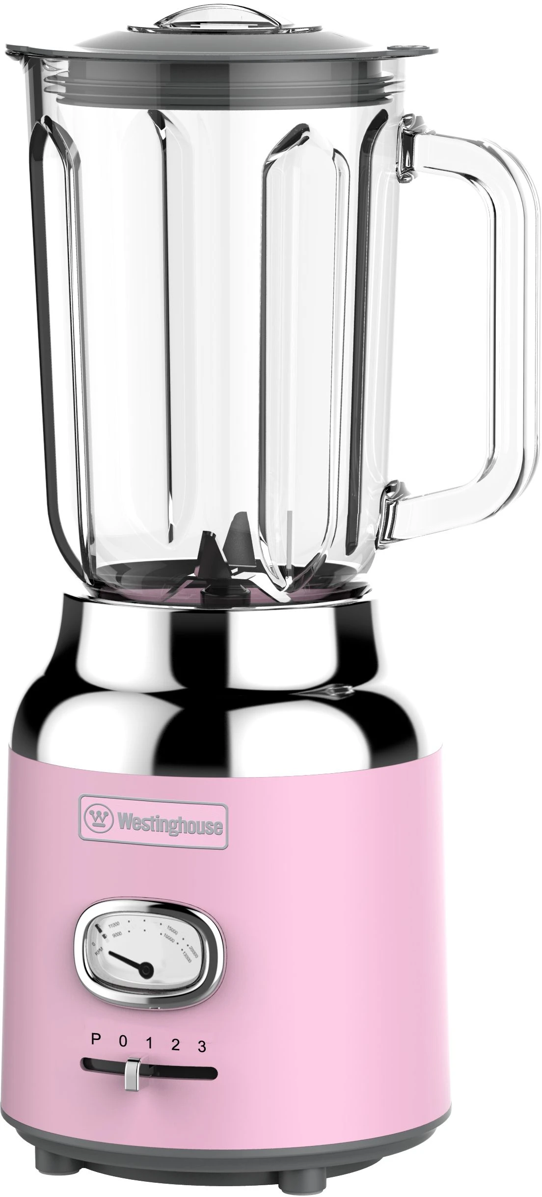 Westinghouse Blender Retro Collections - Roze - 1.5 Liter - WKBE221WH 1 Westinghouse Blender Retro Collections - Roze - 1.5 Liter - WKBE221WH