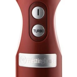 Westinghouse Staafmixer Retro Collections - 600 W - Cranberry Red - WKHBS270RD -Westinghouse WKHBS270RD Retro Hand Blender 2 600x600 1