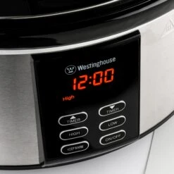 Westinghouse Slowcooker - Uitneembare Keramische Pan - RVS - 6 Liter - WKSC65 -Westinghouse WKSC65 Westinghouse Slow Cooker 2