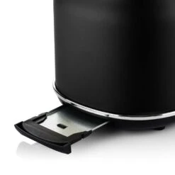 Westinghouse Broodrooster Retro Collections - 2 Sleuven - Liquorice Black - WKTTB857BK 8 Westinghouse Broodrooster Retro Collections - 2 Sleuven - Liquorice Black - WKTTB857BK -Westinghouse WKTTB857BK Retro 2 Slice Toaster 4