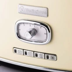 Westinghouse Broodrooster Retro Collections - 2 Sleuven - Vanilla White - WKTTB857WH 10 Westinghouse Broodrooster Retro Collections - 2 Sleuven - Vanilla White - WKTTB857WH -Westinghouse WKTTB857WH Retro 2 Slice Toaster 2