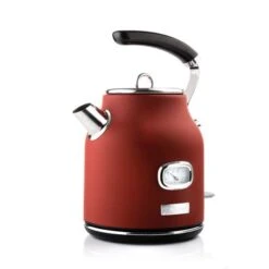 Westinghouse Waterkoker Retro Collections - 2200 W - Cranberry Red - 1.7 Liter - WKWKH148RD -Westinghouse WKWK148RD Retro Kettle 1 600x600 1