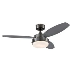 Westinghouse Lighting 7221500 Ceiling Fan With Light, 42 In. Gun Metal