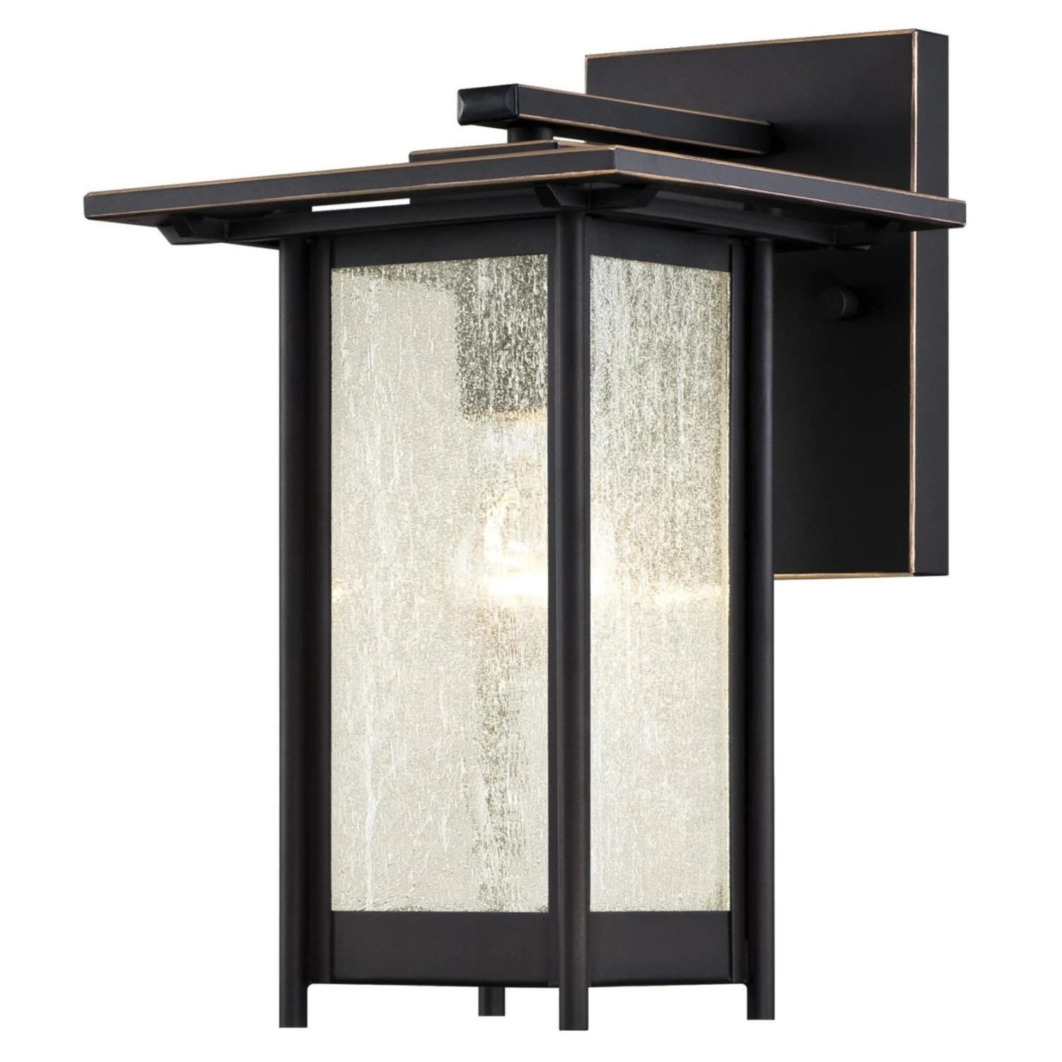 Westinghouse Clarissa One-Light Outdoor Wall Lantern 3 Westinghouse Clarissa One-Light Outdoor Wall Lantern - Afbeelding 3