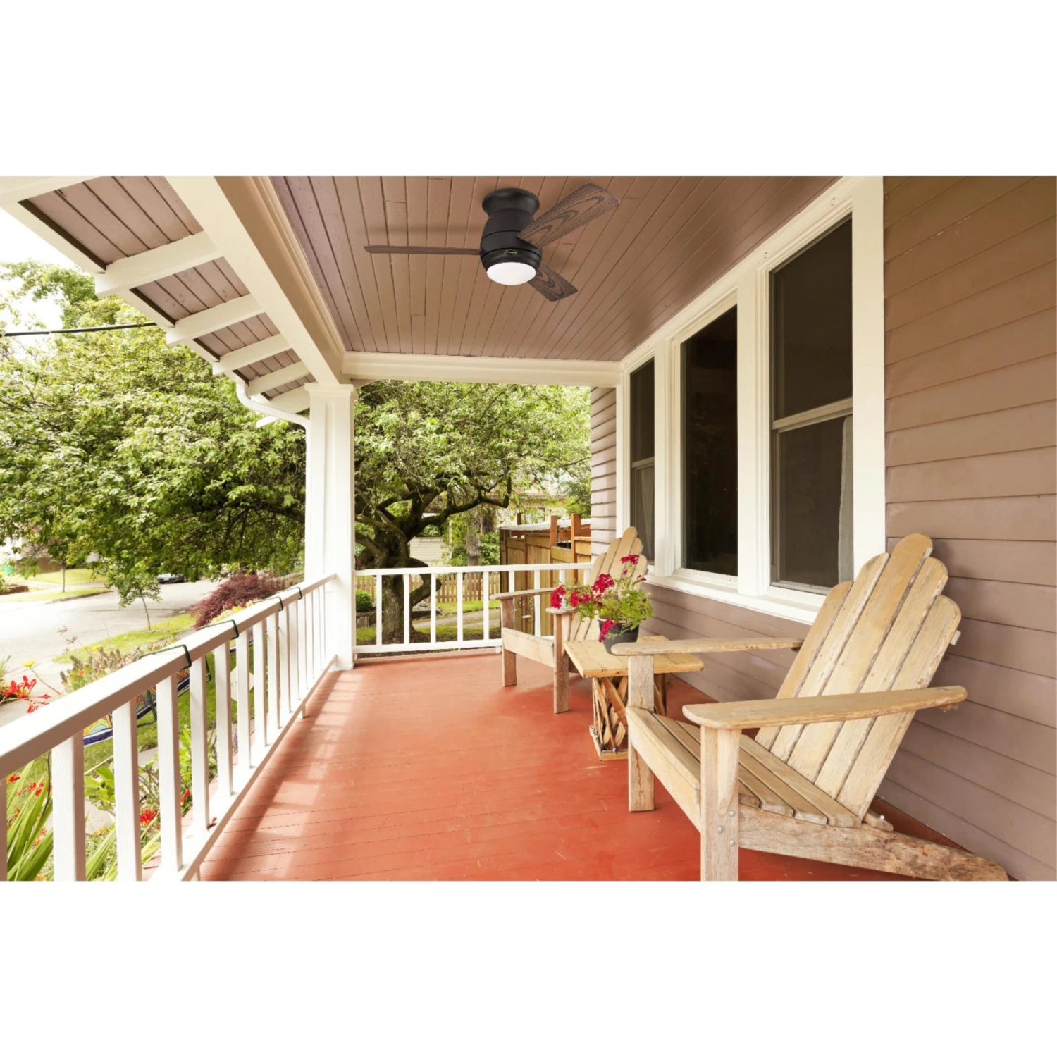 Westinghouse Halley 44-Inch Indoor/Outdoor Ceiling Fan With LED Light Kit, Remote Control Included 2 Westinghouse Halley 44-Inch Indoor/Outdoor Ceiling Fan With LED Light Kit, Remote Control Included - Afbeelding 2