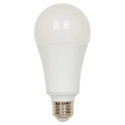 Westinghouse Lighting 25-Watt (150-Watt Equivalent) Bright White Light Omni A21 LED Light Bulb, Medium Base, 6 Pack - 6-Pack 5 Westinghouse Lighting 25-Watt (150-Watt Equivalent) Bright White Light Omni A21 LED Light Bulb, Medium Base, 6 Pack - 6-Pack -Westinghouse Westinghouse Lighting 25 Watt 28150 Watt Equivalent29 Bright White Light Omni A21 LED Light Bulb2C Medium Base2C 6 Pack 2 scaled