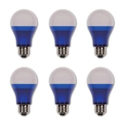 Westinghouse Lighting 40-Watt Equivalent Colored Omni A19 LED Party Bulb, Medium Base, 6 Pack - 6-Pack -Westinghouse Westinghouse Lighting 40 Watt Equivalent Colored Omni A19 LED Party Bulb2C Medium Base2C 6 Pack 2 scaled