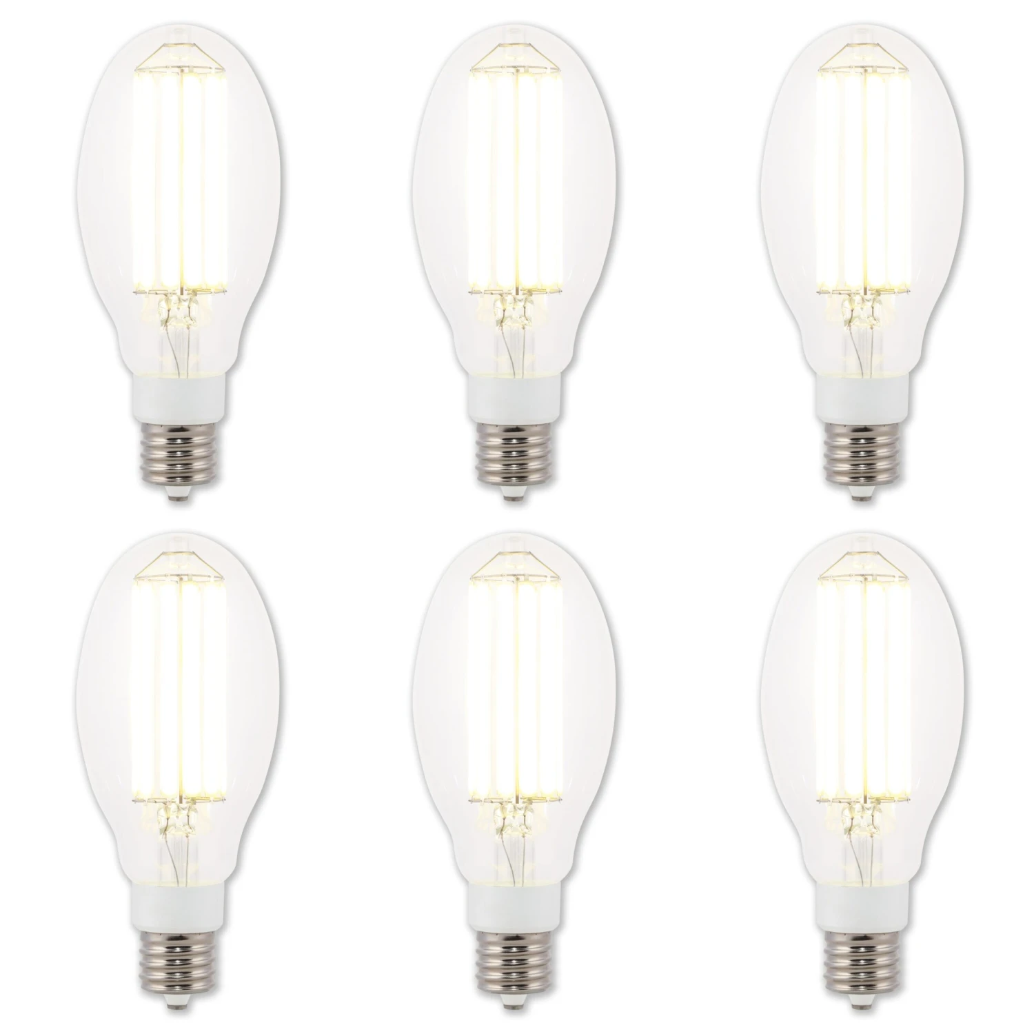 Westinghouse Lighting 54 Watt (320 Watt HID Equivalent) Daylight ED32 High Lumen Filament LED Light Bulb, 6 Pack 2 Westinghouse Lighting 54 Watt (320 Watt HID Equivalent) Daylight ED32 High Lumen Filament LED Light Bulb, 6 Pack - Afbeelding 2