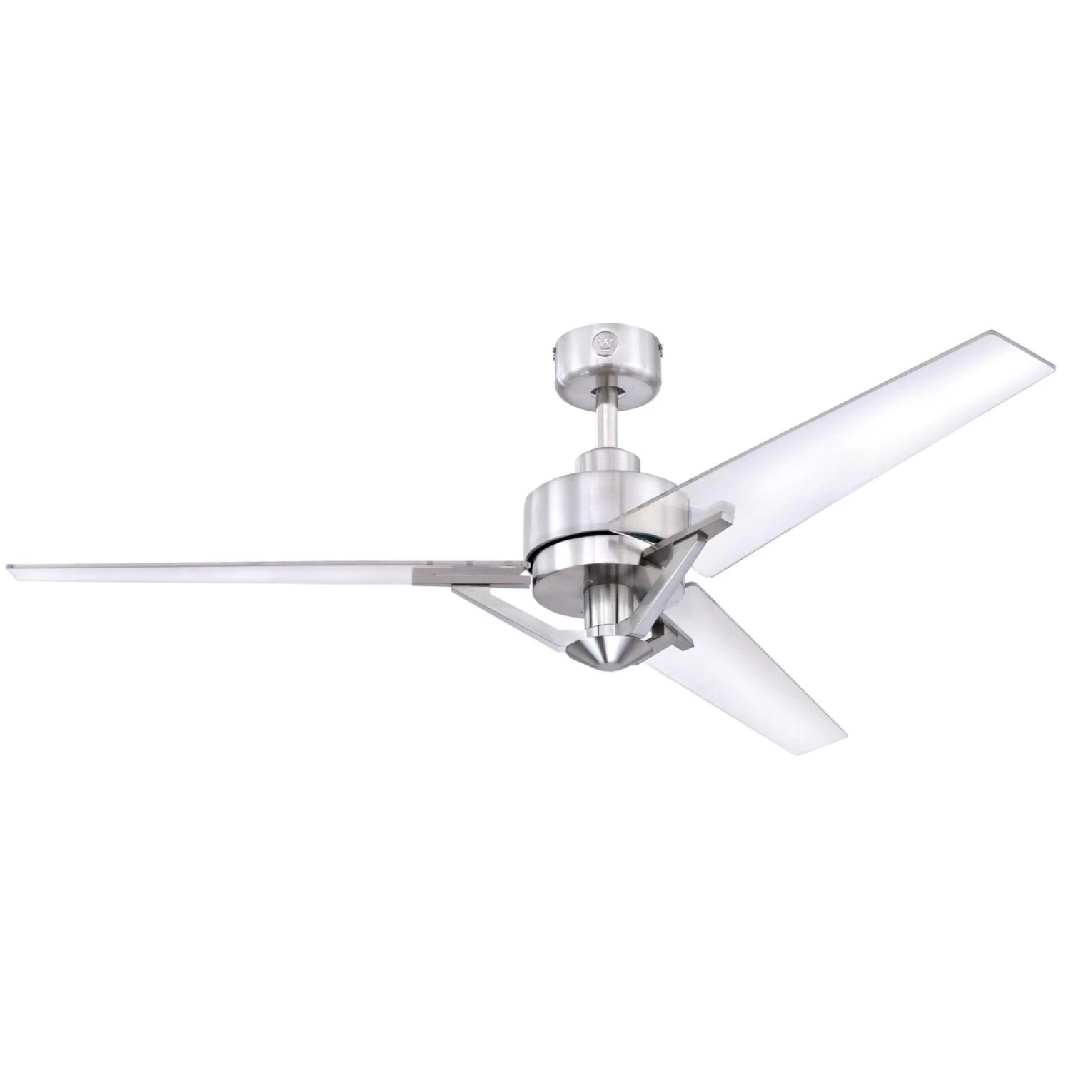 Westinghouse Lighting 54" Julien Indoor Brushed Nickel Ceiling Fan With Remote Control 3 Westinghouse Lighting 54" Julien Indoor Brushed Nickel Ceiling Fan With Remote Control - Afbeelding 3