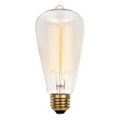 Westinghouse Lighting 60-Watt Clear ST20 Timeless Vintage Inspired Bulb With Medium Base 6-Pack - Warm White