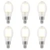 Westinghouse Lighting 65 Watt (400 Watt HID Equivalent) Daylight ED37 High Lumen LED Light Bulb, EX39 Mogul Base, 6 Pack