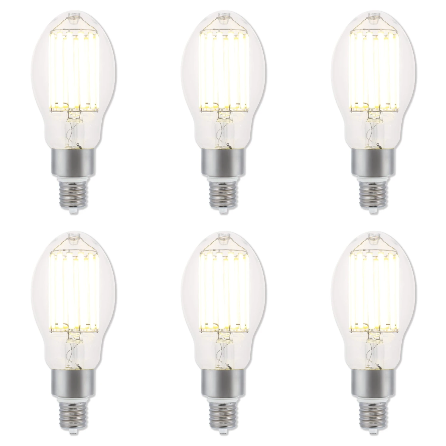 Westinghouse Lighting 65 Watt (400 Watt HID Equivalent) Daylight ED37 High Lumen LED Light Bulb, EX39 Mogul Base, 6 Pack 1 Westinghouse Lighting 65 Watt (400 Watt HID Equivalent) Daylight ED37 High Lumen LED Light Bulb, EX39 Mogul Base, 6 Pack