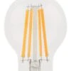 Westinghouse Lighting 8-Watt (75-Watt Equivalent) Clear A19 Dimmable Filament LED Light Bulb, Medium Base, 6 Pack - 6-Pack