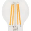 Westinghouse Lighting 8-Watt (75-Watt Equivalent) Clear A19 Dimmable Filament LED Light Bulb, Medium Base, 6 Pack - 6-Pack