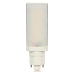 Westinghouse Lighting 9-Watt (26-Watt Equivalent) Direct Install 3500K Dimmable LED Light Bulb, G24Q/GX24Q Base, 6 Pack