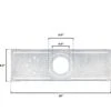 Westinghouse Lighting Bracket For Slim Recessed Downlights