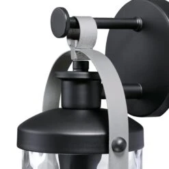 Westinghouse Lighting Courtland Grove One-Light Outdoor Wall Fixture, Clear Hammered Glass -Westinghouse Westinghouse Lighting Courtland Grove One Light Outdoor Wall Fixture2C Clear Hammered Glass 3 scaled