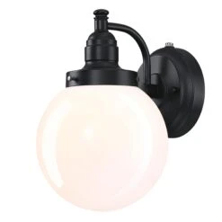 Westinghouse Lighting Eddystone One Light Outdoor Wall Fixture, Matte Black Finish, Clear Seeded Glass - 1-Light -Westinghouse Westinghouse Lighting Eddystone One Light Outdoor Wall Fixture2C Matte Black Finish2C Clear Seeded Glass 6 scaled