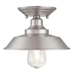 Westinghouse Lighting Iron Hill 9-Inch, One-Light Indoor Semi-Flush Mount Ceiling Fixture 13 Westinghouse Lighting Iron Hill 9-Inch, One-Light Indoor Semi-Flush Mount Ceiling Fixture -Westinghouse Westinghouse Lighting Iron Hill 9 Inch2C One Light Indoor Semi Flush Mount Ceiling Fixture 4 scaled