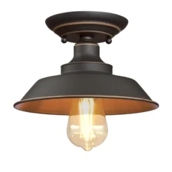 Westinghouse Lighting Iron Hill 9-Inch, One-Light Indoor Semi-Flush Mount Ceiling Fixture 15 Westinghouse Lighting Iron Hill 9-Inch, One-Light Indoor Semi-Flush Mount Ceiling Fixture -Westinghouse Westinghouse Lighting Iron Hill 9 Inch2C One Light Indoor Semi Flush Mount Ceiling Fixture 6 scaled