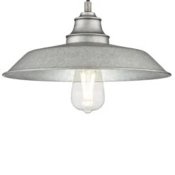 Westinghouse Lighting Iron Hill One-Light Indoor Pendant - 1-Light -Westinghouse Westinghouse Lighting Iron Hill One Light Indoor Pendant 5